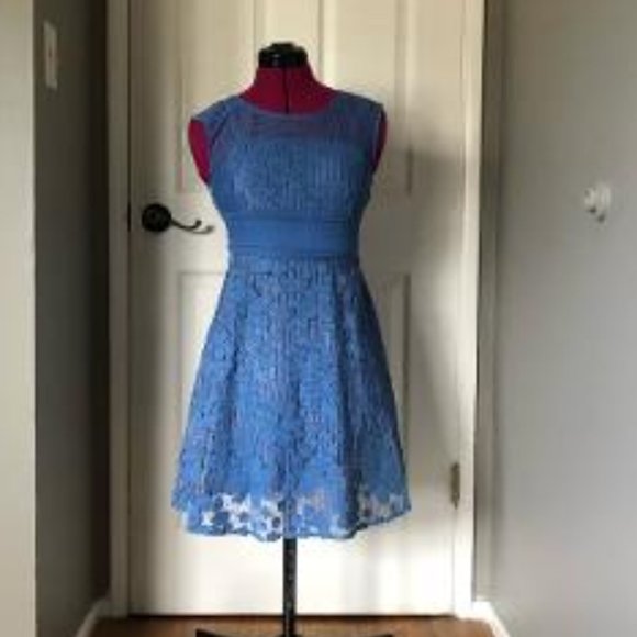 Blue Lace Moulinette Soeurs Dress 2P - Picture 3 of 8
